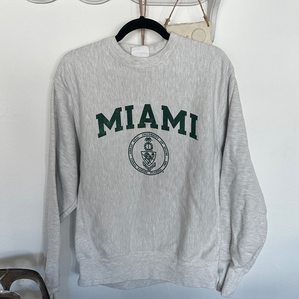 Champion reverse weave Miami Crewneck sweater